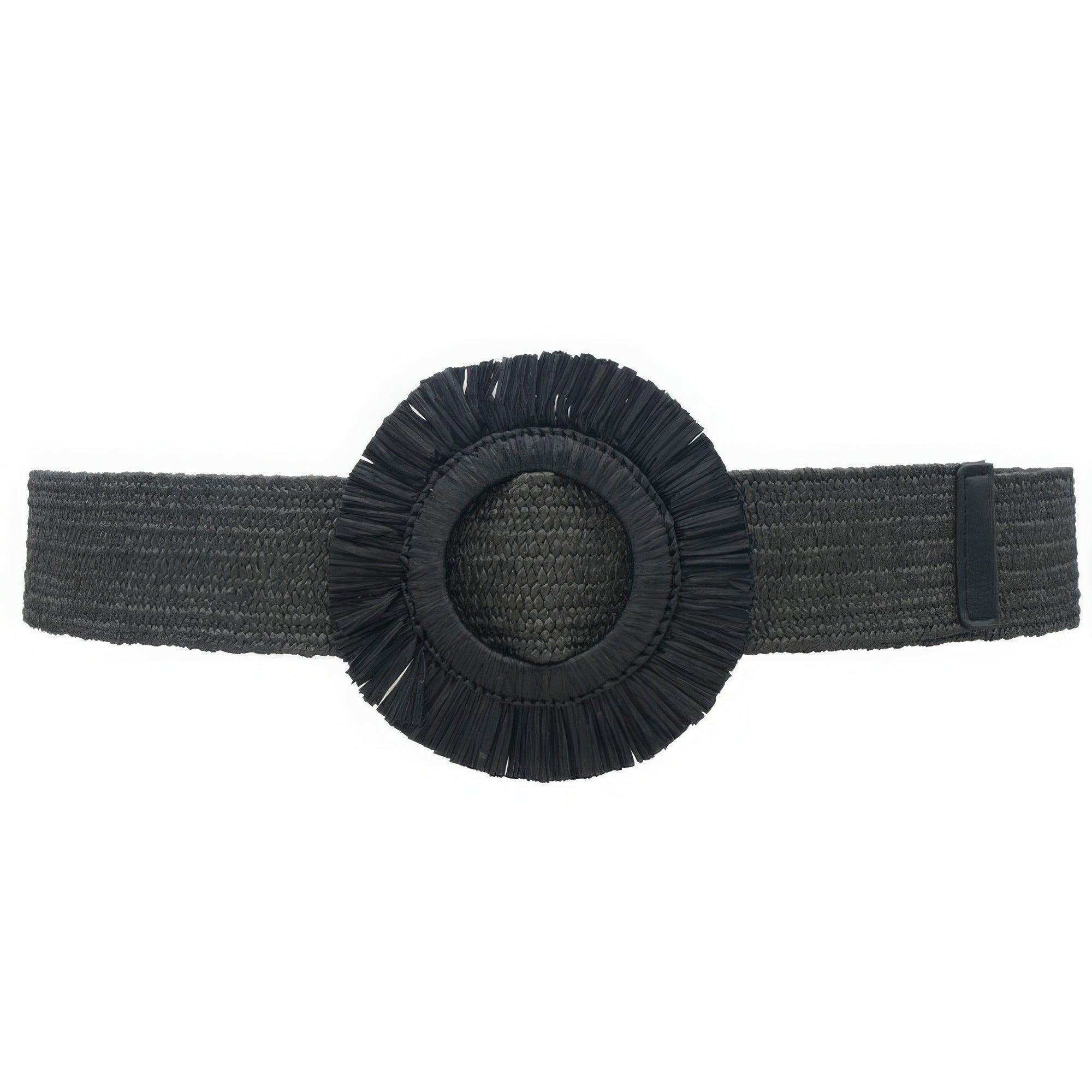 Fringe Circle Straw Belt | Mixtshop LLC