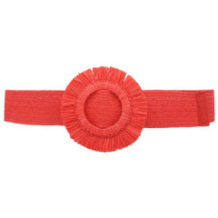 Fringe Circle Straw Belt | Mixtshop LLC
