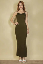 Ribbed Mermaid Hem Camisole Maxi Dress | Mixtshop LLC