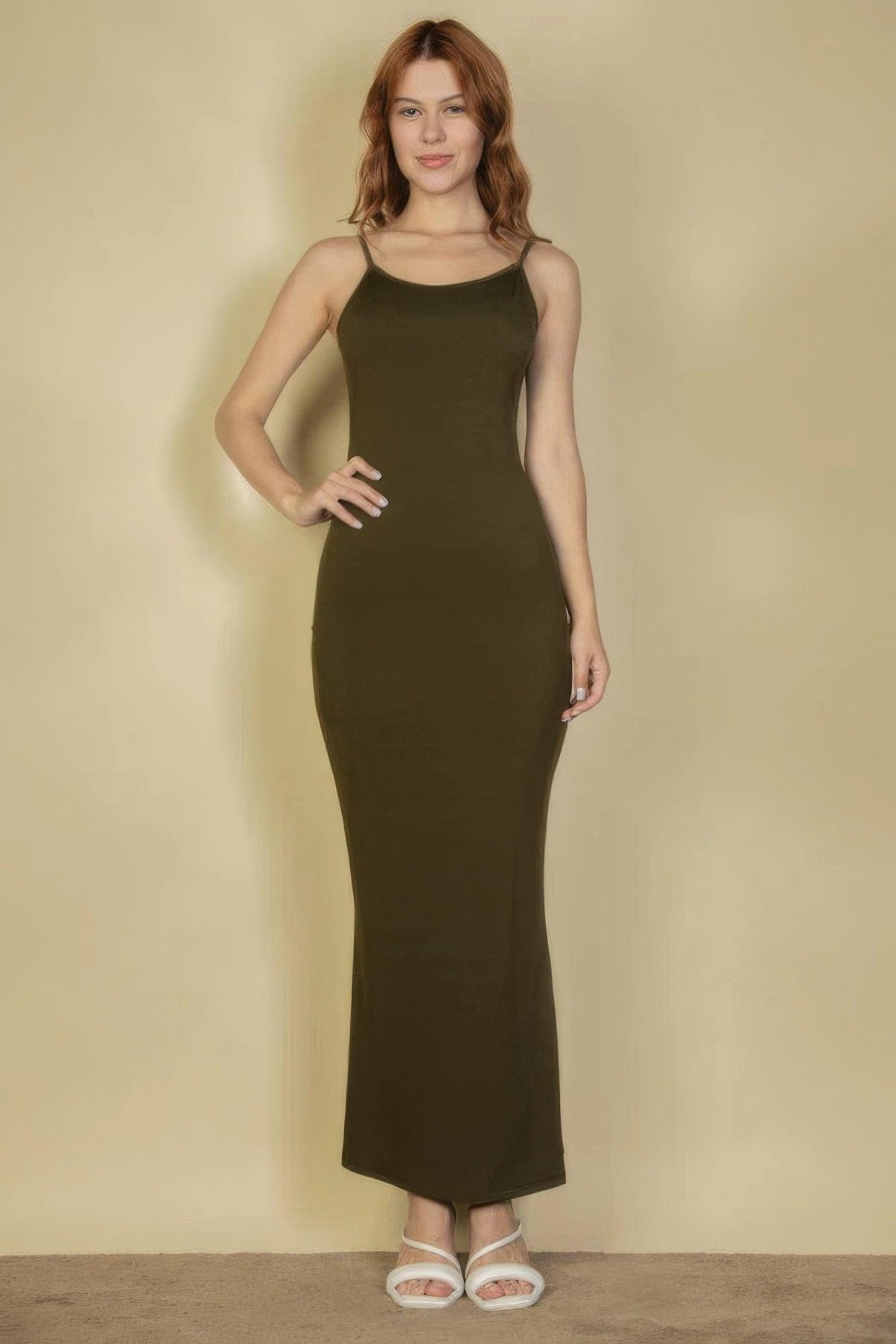 Ribbed Mermaid Hem Camisole Maxi Dress | Mixtshop LLC