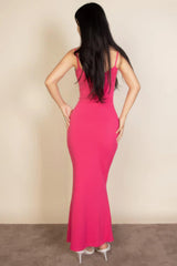 Ribbed Mermaid Hem Camisole Maxi Dress | Mixtshop LLC