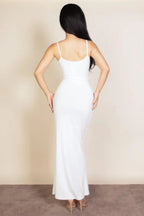 Ribbed Mermaid Hem Camisole Maxi Dress | Mixtshop LLC