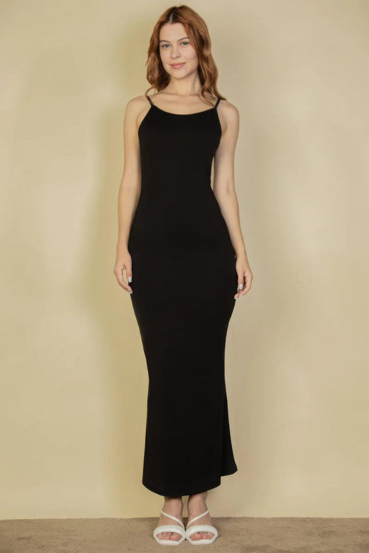Ribbed Mermaid Hem Camisole Maxi Dress | Mixtshop LLC