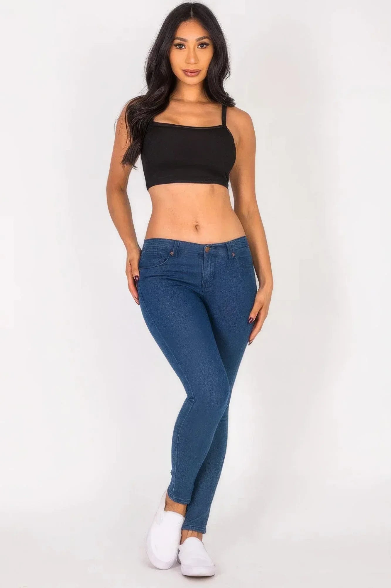 Ribbed Knit Cami Crop Top Secondary image