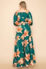 Off Shoulder Top And Wide Pants Set | Mixtshop LLC