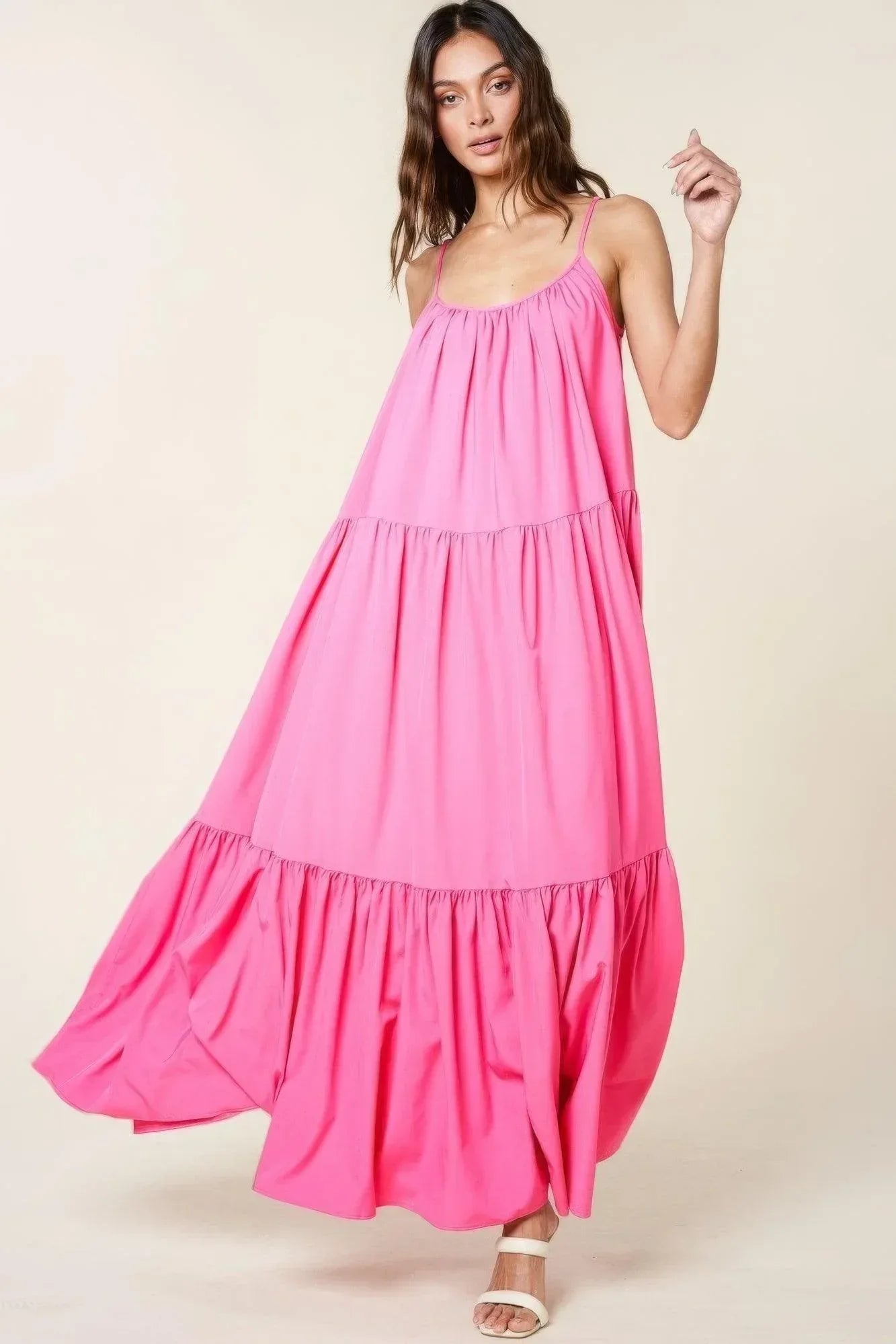 Maxi Sun Dress With Pockets | Mixtshop LLC