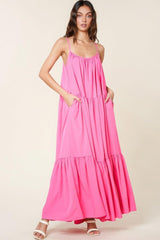 Maxi Sun Dress With Pockets | Mixtshop LLC