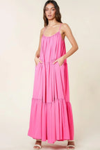 Maxi Sun Dress With Pockets | Mixtshop LLC