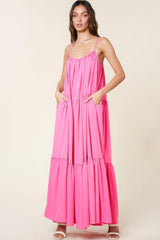 Maxi Sun Dress With Pockets | Mixtshop LLC