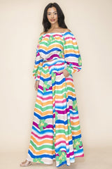 Off Shoulder Top And Wide Pants Set | Mixtshop LLC