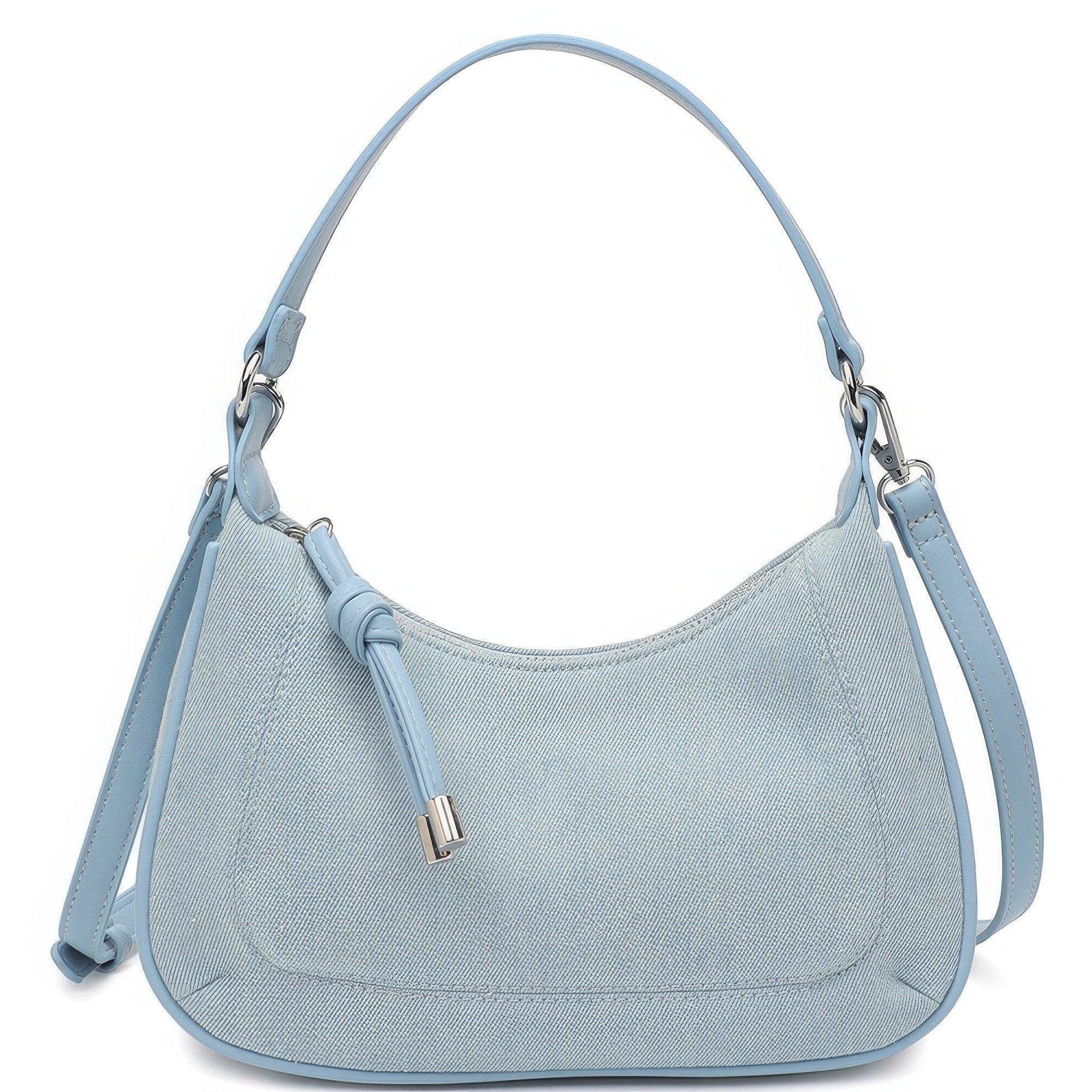 Fashion Denim Texture Shoulder Crossbody Bag Secondary image