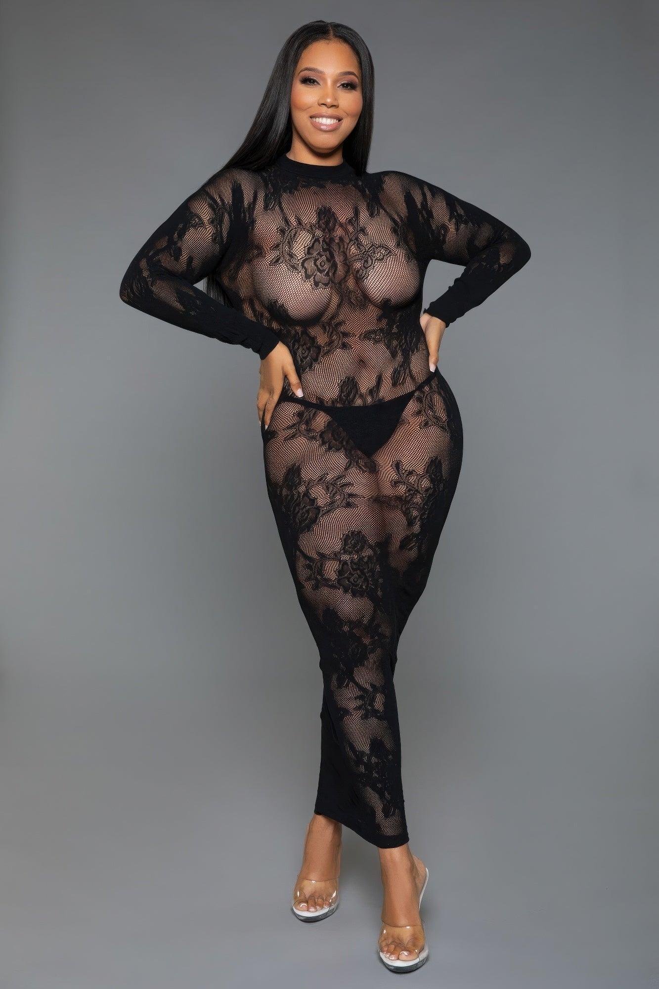 Long Sleeve Innocent Touch Laced Dress | Mixtshop LLC