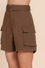 Belted Cargo Shorts | Mixtshop LLC