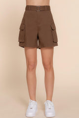 Belted Cargo Shorts | Mixtshop LLC