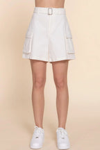 Belted Cargo Shorts | Mixtshop LLC