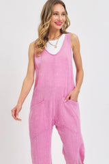 Mineral Washed Summer Jumpsuit | Mixtshop LLC