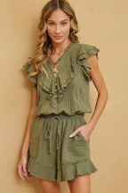 Ruffle Romper | Mixtshop LLC