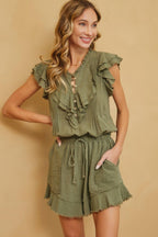 Ruffle Romper | Mixtshop LLC