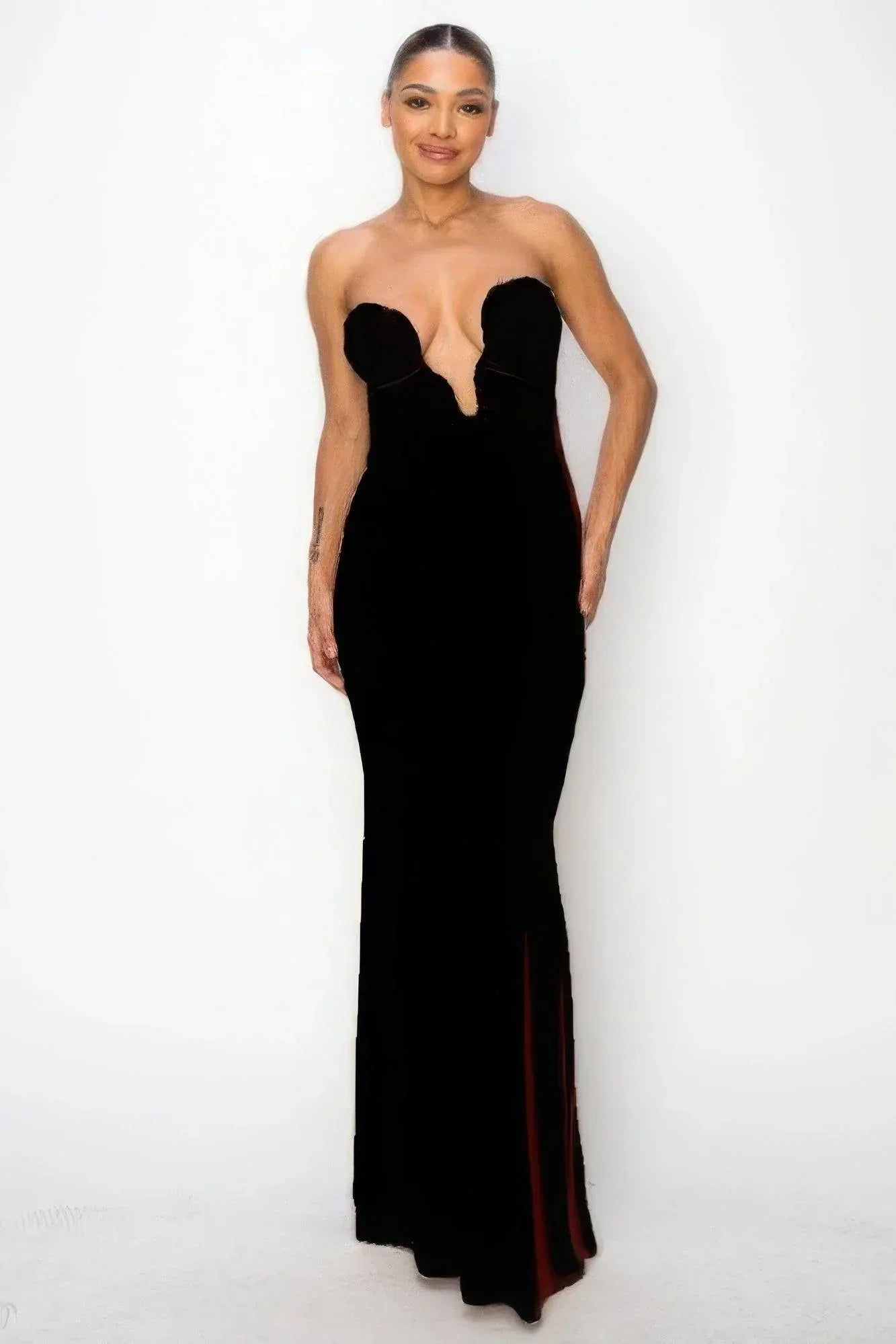 Glitter Ity Tube Maxi Dress | Mixtshop LLC Main image