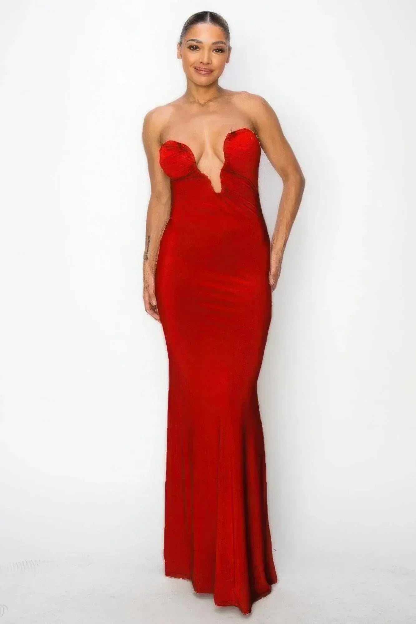 Glitter Ity Tube Maxi Dress | Mixtshop LLC Main image