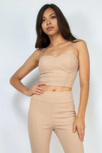 Corset Bustier Sweetheart Crop Top | Mixtshop LLC