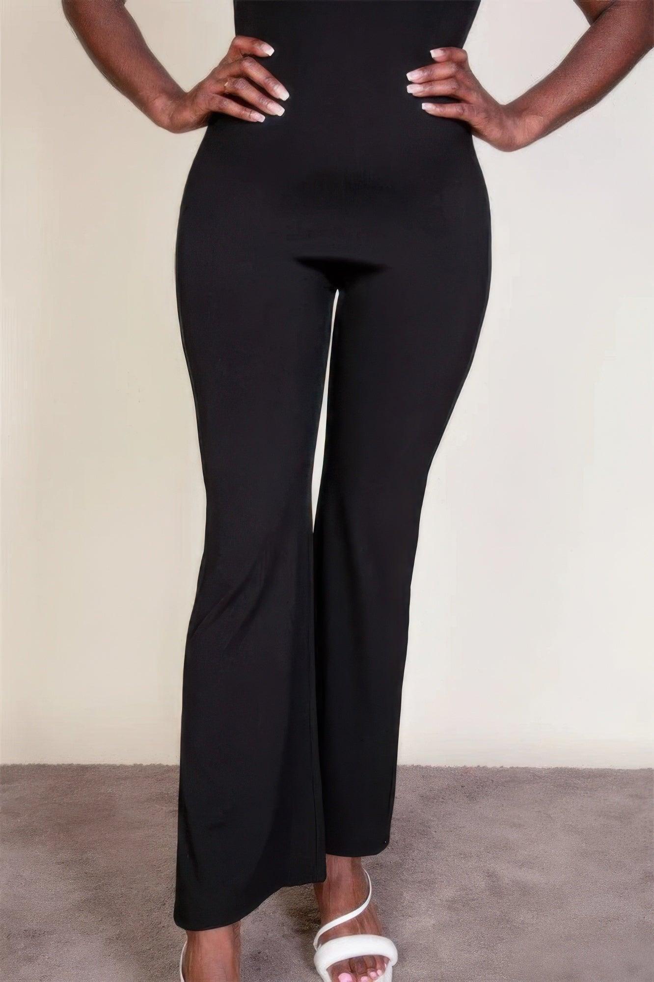 Ribbed sleeveless wide leg jumpsuit | Mixtshop LLC