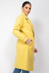 Collar pocketed coat | Mixtshop LLC