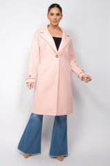 Collar pocketed coat | Mixtshop LLC