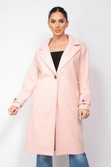 Collar pocketed coat | Mixtshop LLC