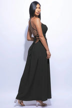Side Slit Maxi Dress | Mixtshop LLC