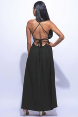 Side Slit Maxi Dress | Mixtshop LLC