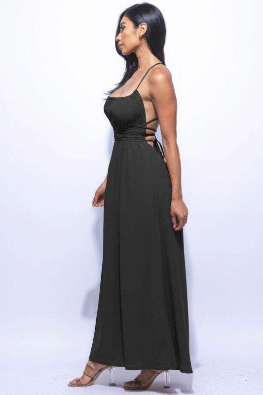 Side Slit Maxi Dress | Mixtshop LLC
