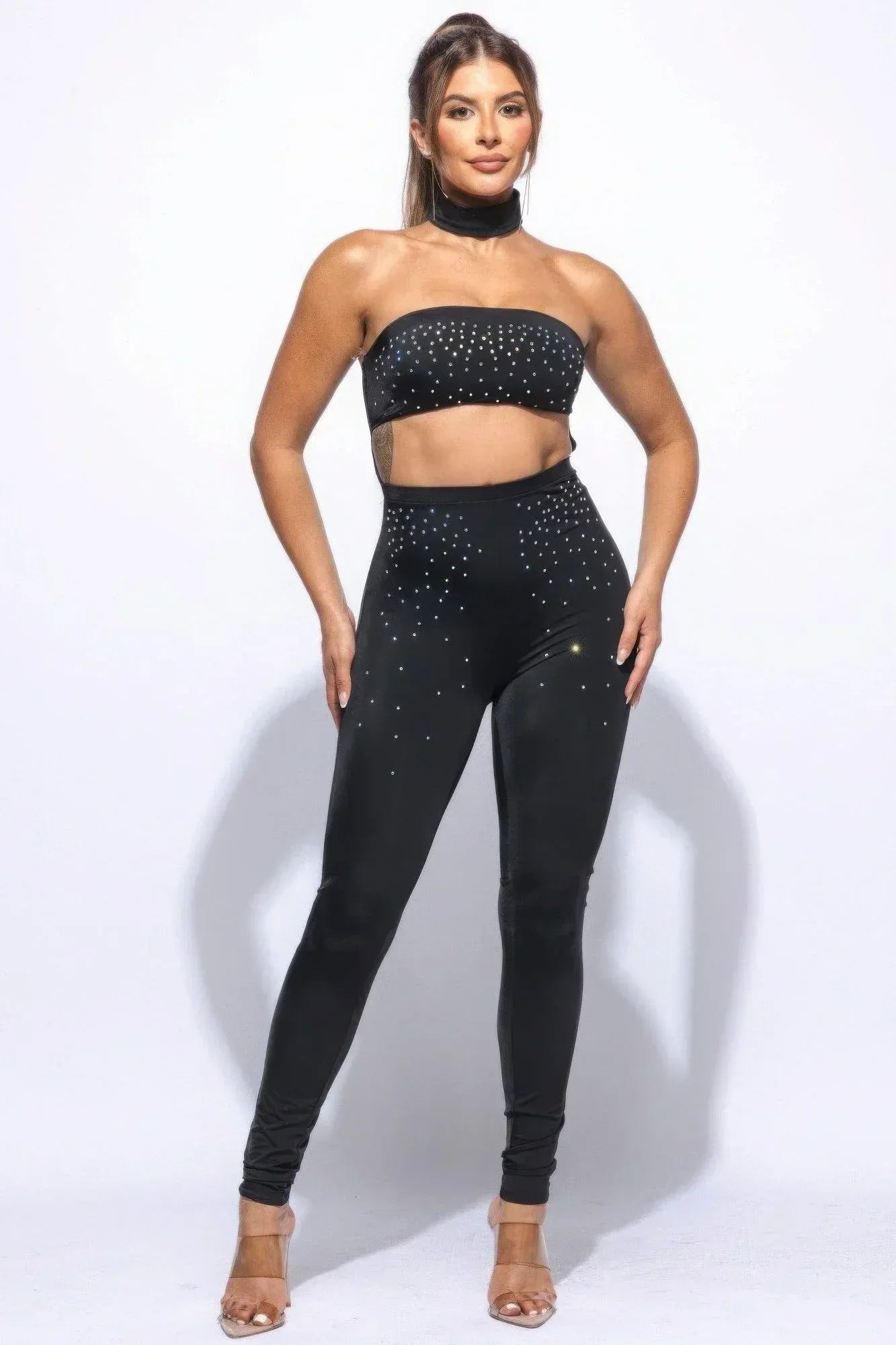 Chocker Tube Jumpsuit | Mixtshop LLC Main image