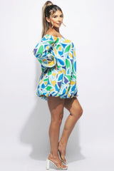 Off Shoulder Bubble Dress | Mixtshop LLC