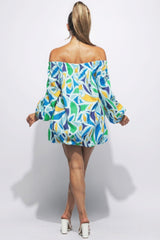 Off Shoulder Bubble Dress | Mixtshop LLC