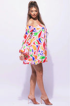 Off Shoulder Bubble Dress | Mixtshop LLC