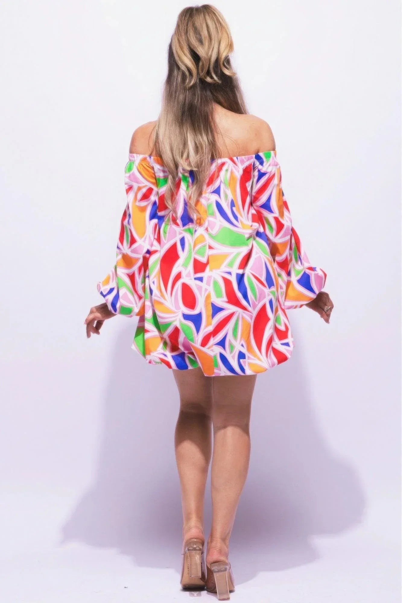 Off Shoulder Bubble Dress | Mixtshop LLC