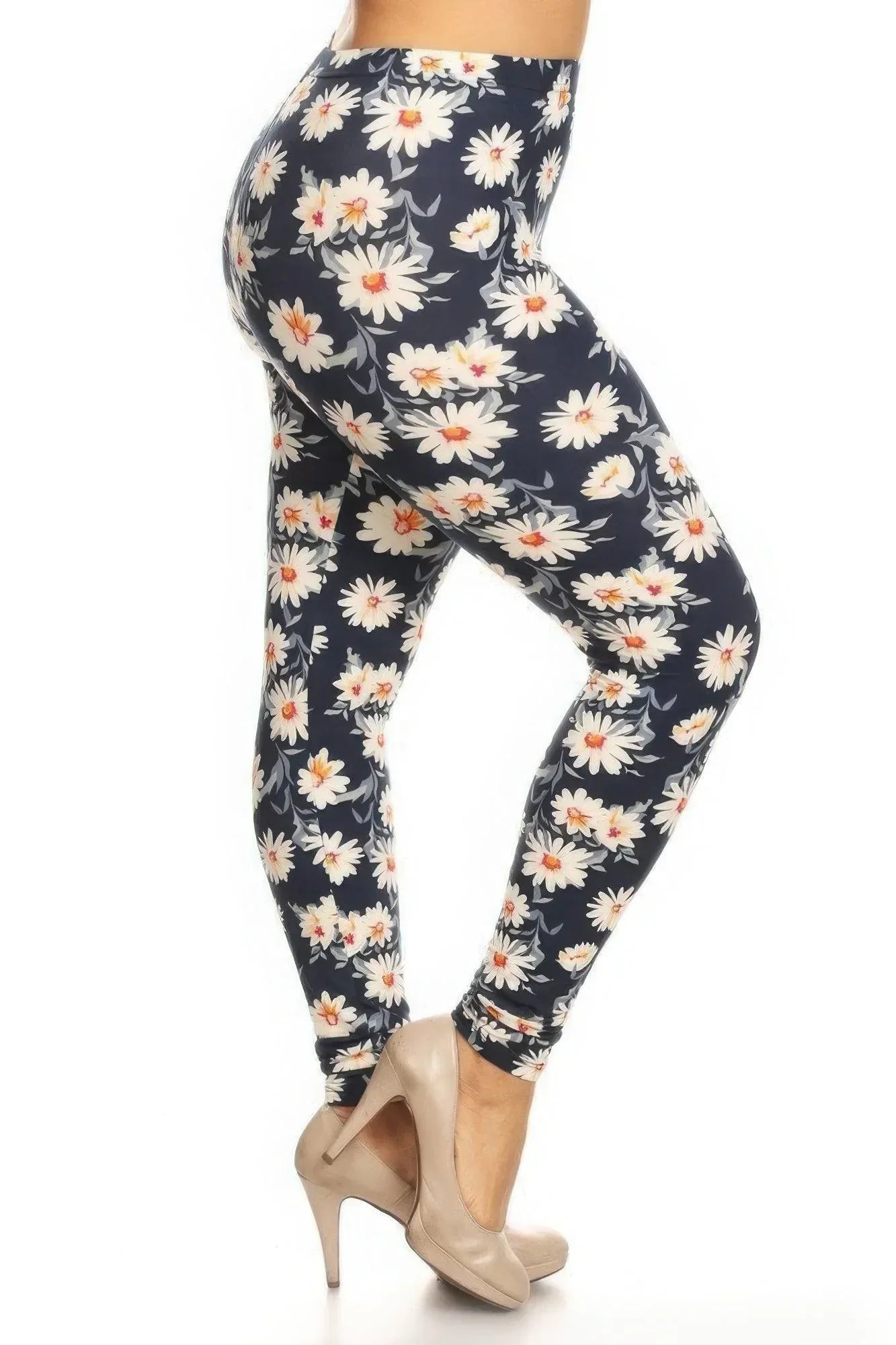 Plus Size Buttery Soft Print Leggings Secondary image