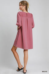French Terry Mini Dress | Mixtshop LLC