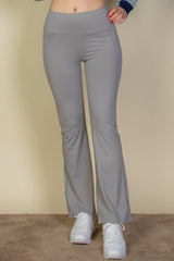 Wide waistband flare leg pants | Mixtshop LLC
