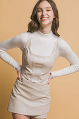 Faux leather corsetry | Mixtshop LLC