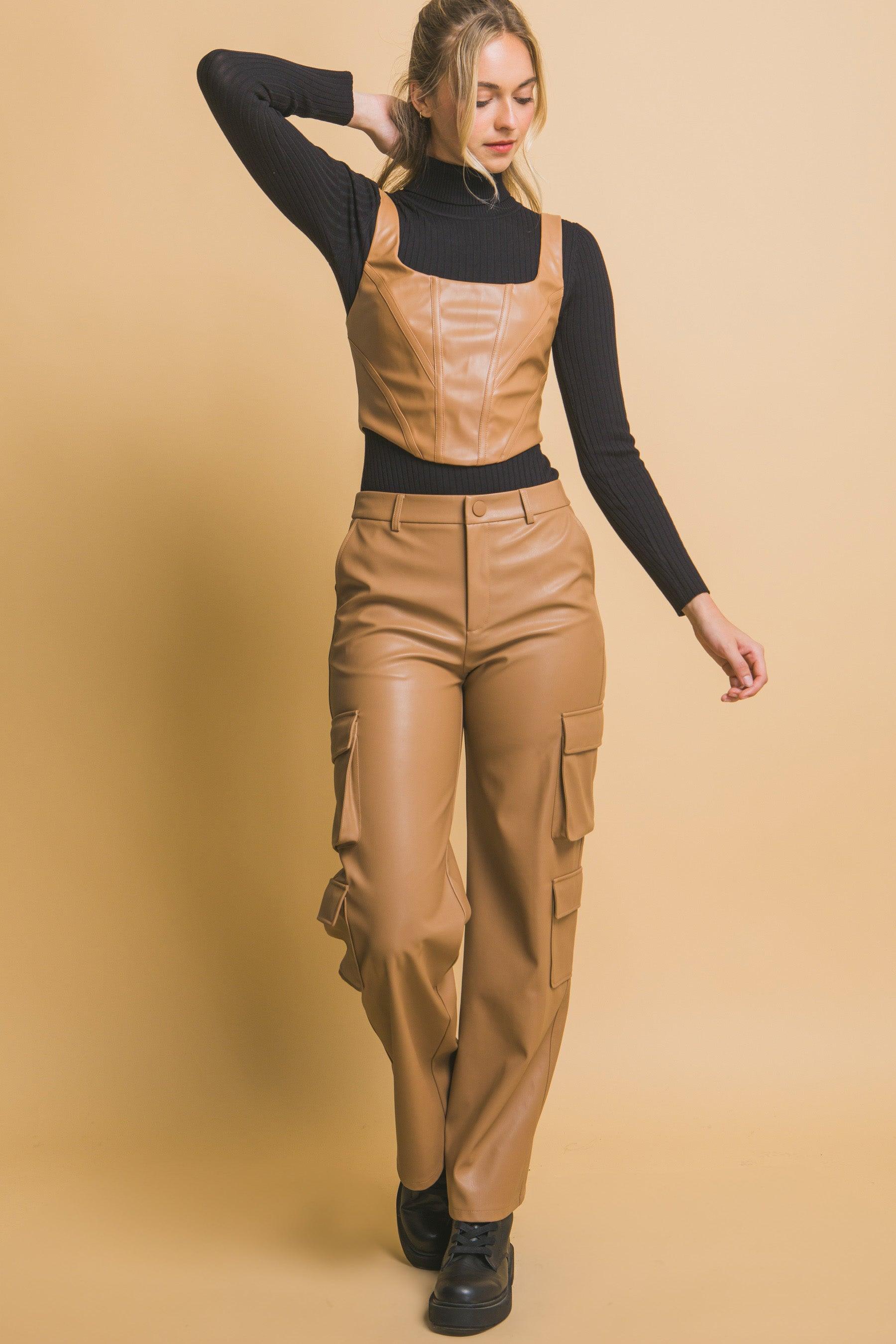 Faux leather corsetry | Mixtshop LLC