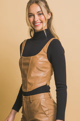 Faux leather corsetry | Mixtshop LLC