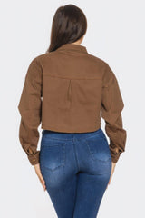 Bling Denim Button Down Shirt | Mixtshop LLC