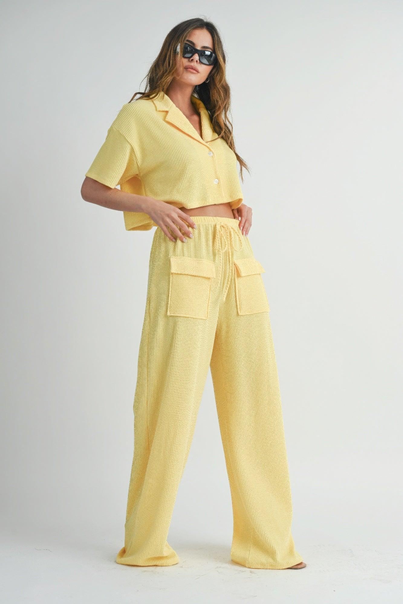 Button Up 2 Piece Set | Mixtshop LLC