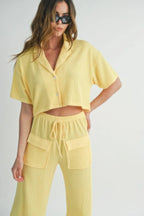 Button Up 2 Piece Set | Mixtshop LLC