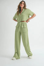 Button Up 2 Piece Set | Mixtshop LLC