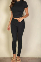 Basic Solid Leggings | Mixtshop LLC