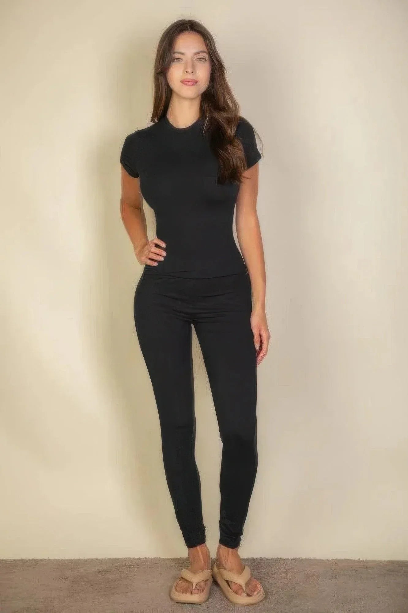 Basic Solid Leggings | Mixtshop LLC