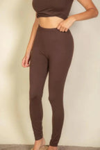 Basic Solid Leggings | Mixtshop LLC